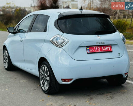 Синий Рено Зое, объемом двигателя 0 л и пробегом 63 тыс. км за 6500 $, фото 9 на Automoto.ua