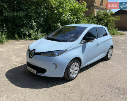 Синий Рено Зое, объемом двигателя 0 л и пробегом 98 тыс. км за 6000 $, фото 2 на Automoto.ua