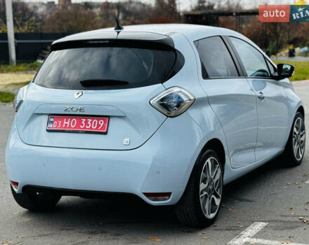Синий Рено Зое, объемом двигателя 0 л и пробегом 63 тыс. км за 6500 $, фото 6 на Automoto.ua