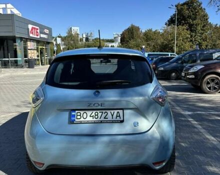 Синий Рено Зое, объемом двигателя 0 л и пробегом 87 тыс. км за 6700 $, фото 3 на Automoto.ua