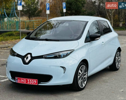 Синий Рено Зое, объемом двигателя 0 л и пробегом 63 тыс. км за 6500 $, фото 1 на Automoto.ua