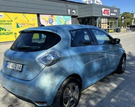 Синий Рено Зое, объемом двигателя 0 л и пробегом 87 тыс. км за 6700 $, фото 4 на Automoto.ua