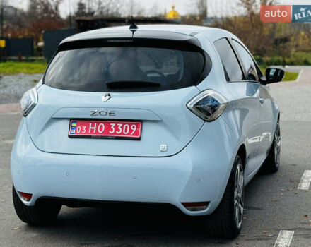 Синий Рено Зое, объемом двигателя 0 л и пробегом 63 тыс. км за 6500 $, фото 7 на Automoto.ua