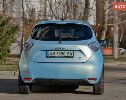 Синий Рено Зое, объемом двигателя 0 л и пробегом 77 тыс. км за 6900 $, фото 5 на Automoto.ua