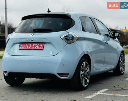 Синий Рено Зое, объемом двигателя 0 л и пробегом 63 тыс. км за 6500 $, фото 13 на Automoto.ua