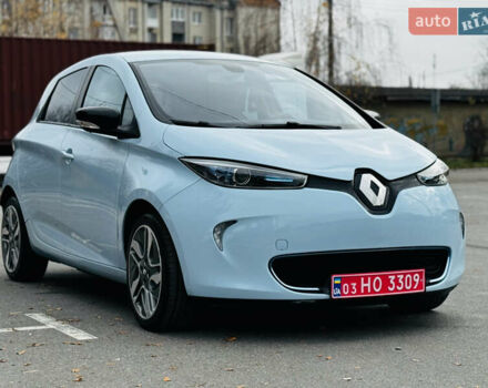 Синий Рено Зое, объемом двигателя 0 л и пробегом 63 тыс. км за 6500 $, фото 12 на Automoto.ua