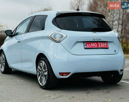 Синий Рено Зое, объемом двигателя 0 л и пробегом 63 тыс. км за 6500 $, фото 14 на Automoto.ua
