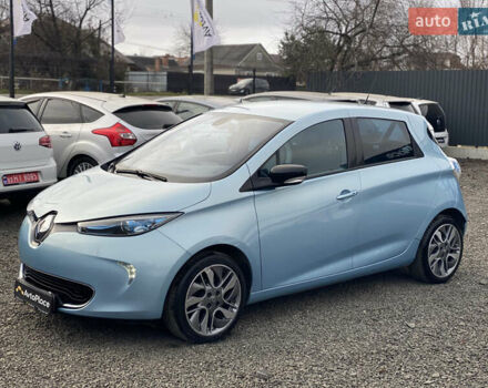 Синій Рено Зое, об'ємом двигуна 0 л та пробігом 67 тис. км за 6900 $, фото 4 на Automoto.ua