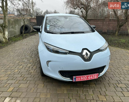 Синий Рено Зое, объемом двигателя 0 л и пробегом 22 тыс. км за 7599 $, фото 12 на Automoto.ua