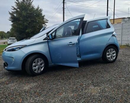 Синий Рено Зое, объемом двигателя 0 л и пробегом 72 тыс. км за 7000 $, фото 7 на Automoto.ua