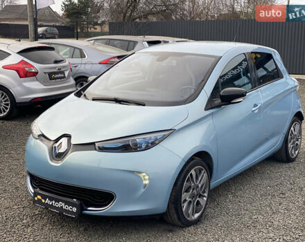 Синій Рено Зое, об'ємом двигуна 0 л та пробігом 67 тис. км за 6900 $, фото 3 на Automoto.ua