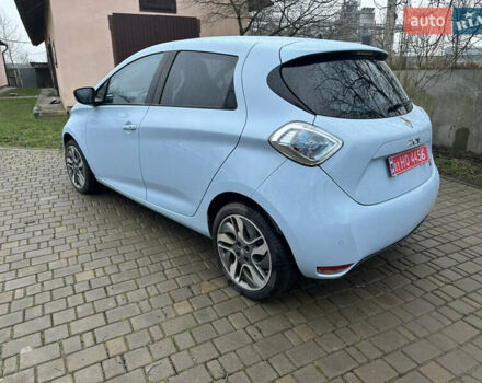 Синий Рено Зое, объемом двигателя 0 л и пробегом 22 тыс. км за 7599 $, фото 5 на Automoto.ua