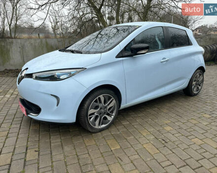 Синий Рено Зое, объемом двигателя 0 л и пробегом 22 тыс. км за 7599 $, фото 13 на Automoto.ua