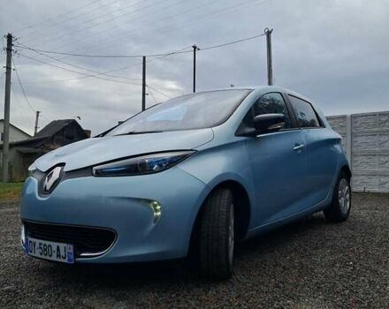 Синий Рено Зое, объемом двигателя 0 л и пробегом 72 тыс. км за 7000 $, фото 8 на Automoto.ua