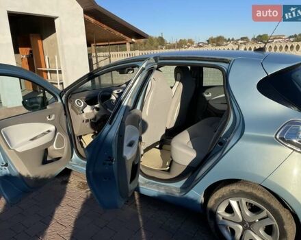 Рено Зое 2015 в Дубно на Automoto.ua Синий Рено Зое, объемом двигателя 0 л и пробегом 66 тыс. км за 6700 $, фото 4 на Automoto.ua