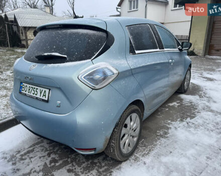 Синий Рено Зое, объемом двигателя 0 л и пробегом 75 тыс. км за 6300 $, фото 2 на Automoto.ua