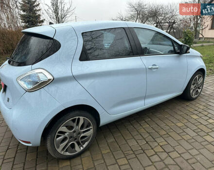 Синий Рено Зое, объемом двигателя 0 л и пробегом 22 тыс. км за 7599 $, фото 9 на Automoto.ua