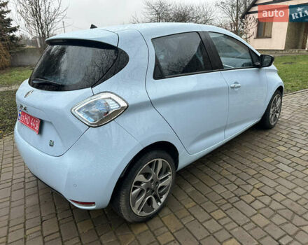 Синий Рено Зое, объемом двигателя 0 л и пробегом 22 тыс. км за 7599 $, фото 8 на Automoto.ua