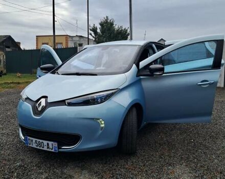 Синий Рено Зое, объемом двигателя 0 л и пробегом 72 тыс. км за 7000 $, фото 5 на Automoto.ua