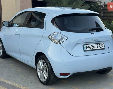 Синий Рено Зое, объемом двигателя 0 л и пробегом 141 тыс. км за 6500 $, фото 4 на Automoto.ua