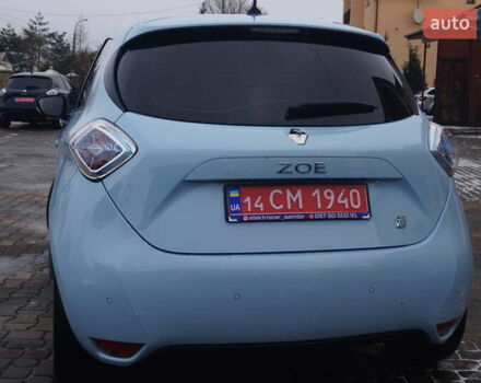 Синий Рено Зое, объемом двигателя 0 л и пробегом 149 тыс. км за 6888 $, фото 9 на Automoto.ua