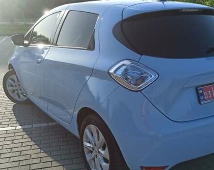 Синий Рено Зое, объемом двигателя 0 л и пробегом 44 тыс. км за 6750 $, фото 6 на Automoto.ua