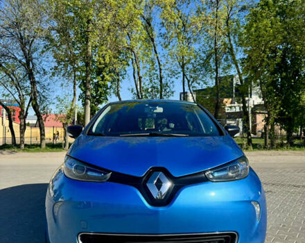 Синий Рено Зое, объемом двигателя 0 л и пробегом 84 тыс. км за 7900 $, фото 1 на Automoto.ua