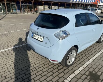 Синий Рено Зое, объемом двигателя 0 л и пробегом 171 тыс. км за 6499 $, фото 3 на Automoto.ua