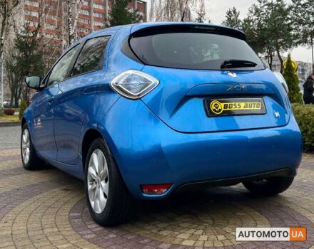 Синий Рено Зое, объемом двигателя 24 л и пробегом 80 тыс. км за 8400 $, фото 4 на Automoto.ua