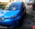 Синий Рено Зое, объемом двигателя 88 л и пробегом 78 тыс. км за 7499 $, фото 2 на Automoto.ua