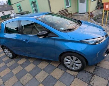 Синій Рено Зое, об'ємом двигуна 0 л та пробігом 200 тис. км за 5950 $, фото 1 на Automoto.ua