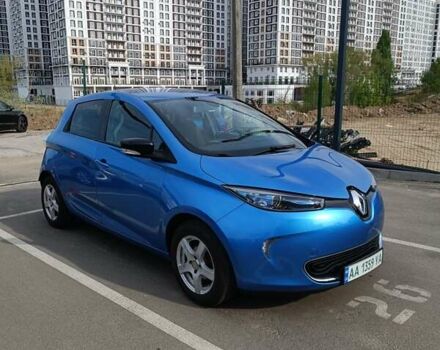 Синий Рено Зое, объемом двигателя 0 л и пробегом 77 тыс. км за 6500 $, фото 1 на Automoto.ua
