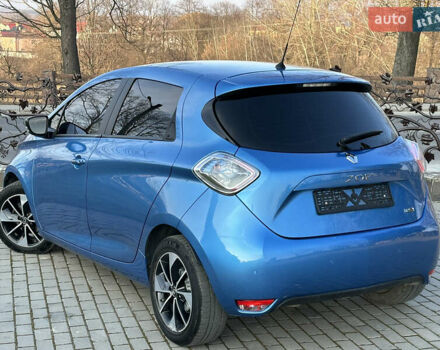 Синий Рено Зое, объемом двигателя 0 л и пробегом 104 тыс. км за 8600 $, фото 7 на Automoto.ua