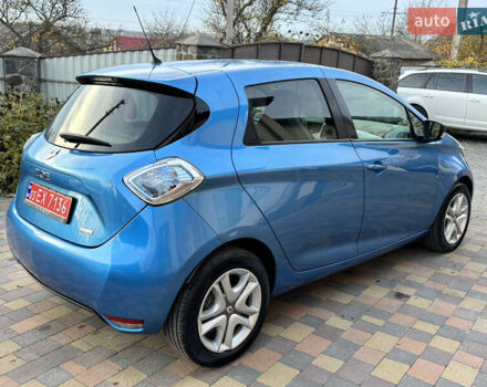 Синий Рено Зое, объемом двигателя 0 л и пробегом 166 тыс. км за 8999 $, фото 5 на Automoto.ua