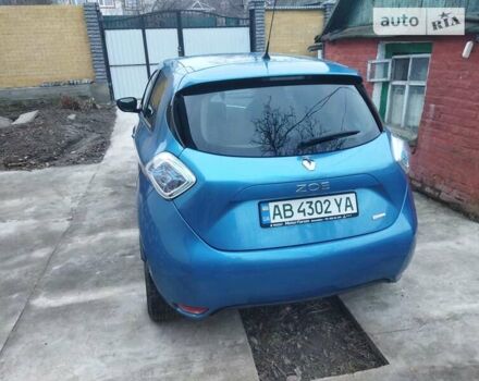 Синий Рено Зое, объемом двигателя 0 л и пробегом 160 тыс. км за 12500 $, фото 5 на Automoto.ua