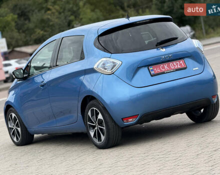 Синій Рено Зое, об'ємом двигуна 0 л та пробігом 99 тис. км за 9750 $, фото 7 на Automoto.ua