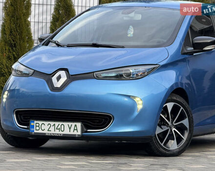 Синий Рено Зое, объемом двигателя 0 л и пробегом 104 тыс. км за 9750 $, фото 12 на Automoto.ua