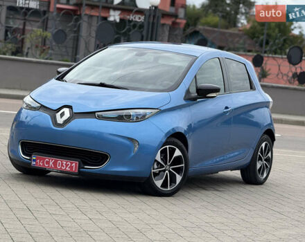 Синій Рено Зое, об'ємом двигуна 0 л та пробігом 99 тис. км за 9500 $, фото 3 на Automoto.ua