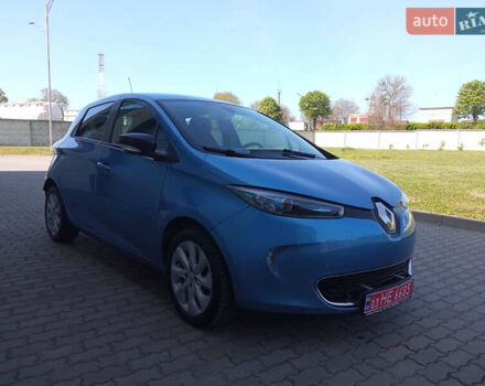 Синий Рено Зое, объемом двигателя 0 л и пробегом 136 тыс. км за 8400 $, фото 7 на Automoto.ua