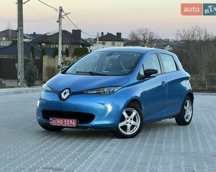 Синий Рено Зое, объемом двигателя 0 л и пробегом 130 тыс. км за 8450 $, фото 1 на Automoto.ua
