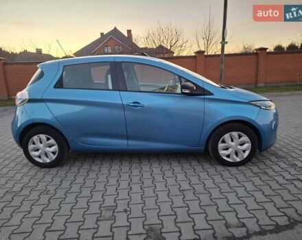 Синий Рено Зое, объемом двигателя 0 л и пробегом 69 тыс. км за 8900 $, фото 3 на Automoto.ua