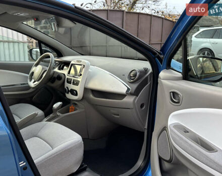 Синий Рено Зое, объемом двигателя 0 л и пробегом 166 тыс. км за 8999 $, фото 15 на Automoto.ua