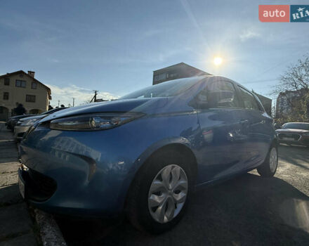 Рено Зое 2017 в Львове на Automoto.ua Синий Рено Зое, объемом двигателя 0 л и пробегом 56 тыс. км за 10555 $, фото 5 на Automoto.ua