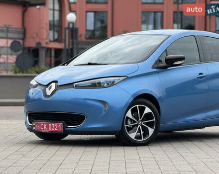 Синій Рено Зое, об'ємом двигуна 0 л та пробігом 99 тис. км за 9500 $, фото 1 на Automoto.ua