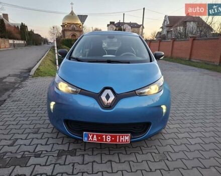 Синий Рено Зое, объемом двигателя 0 л и пробегом 69 тыс. км за 8900 $, фото 1 на Automoto.ua