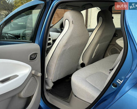 Синий Рено Зое, объемом двигателя 0 л и пробегом 166 тыс. км за 8999 $, фото 17 на Automoto.ua