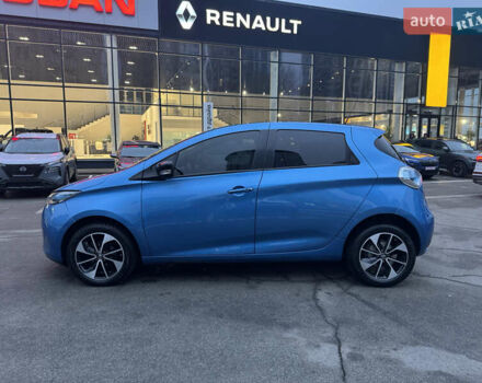 Синий Рено Зое, объемом двигателя 0 л и пробегом 61 тыс. км за 11400 $, фото 3 на Automoto.ua