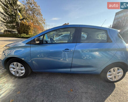 Рено Зое 2017 в Львове на Automoto.ua Синий Рено Зое, объемом двигателя 0 л и пробегом 56 тыс. км за 10555 $, фото 4 на Automoto.ua