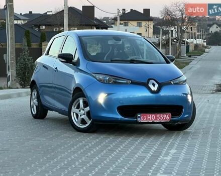 Синий Рено Зое, объемом двигателя 0 л и пробегом 130 тыс. км за 8450 $, фото 3 на Automoto.ua