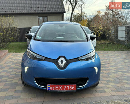 Синий Рено Зое, объемом двигателя 0 л и пробегом 166 тыс. км за 8999 $, фото 2 на Automoto.ua
